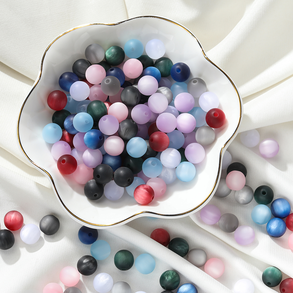 10pcs/Lot 8/10mm Resin Cat Eye - Resin Art Bracelet recensie en prijs