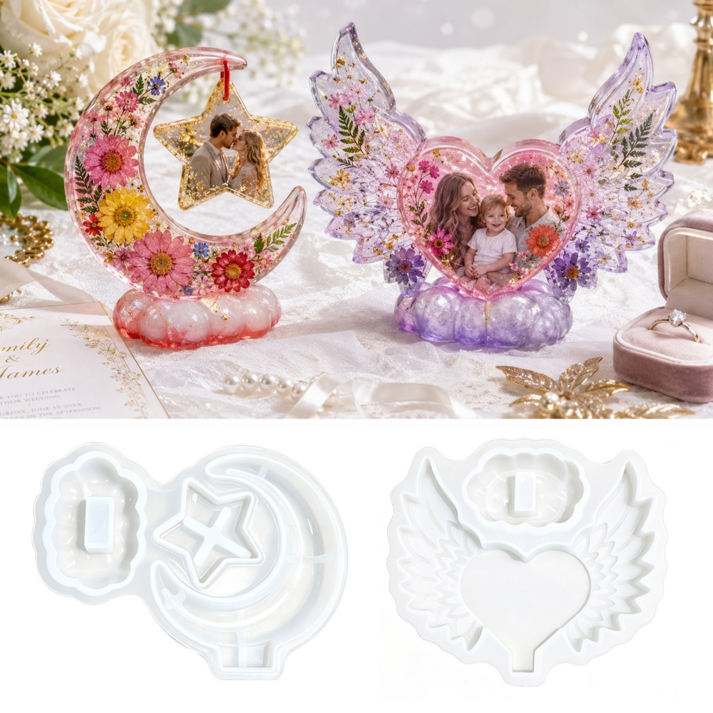 S0308 Heart Shaped Photo Frame - Resin Art Frame recensie en prijs