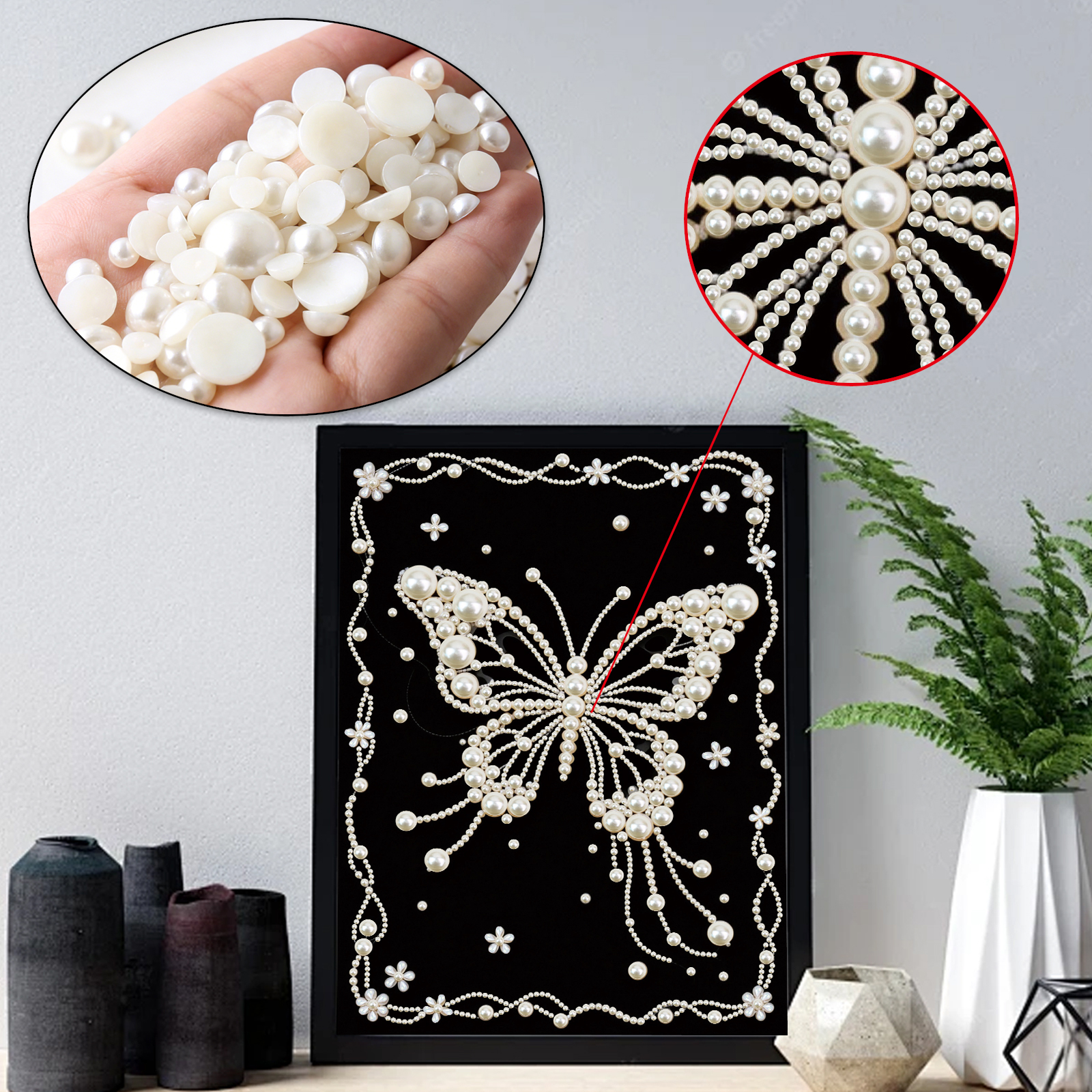 DIY Pearl Painting Art Kits fo - Resin Art Frame recensie en prijs