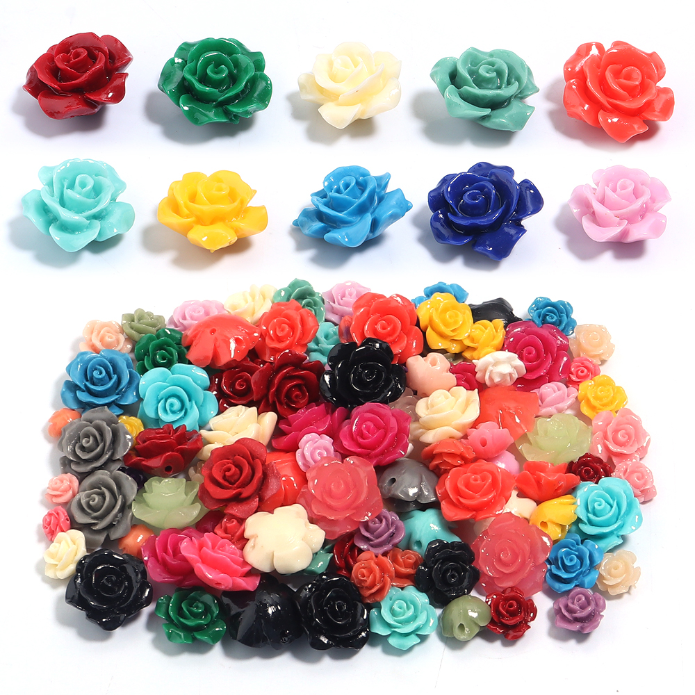 1 Strand 6 8 10 12 15mm Rose C - Resin Art Bracelet recensie en prijs