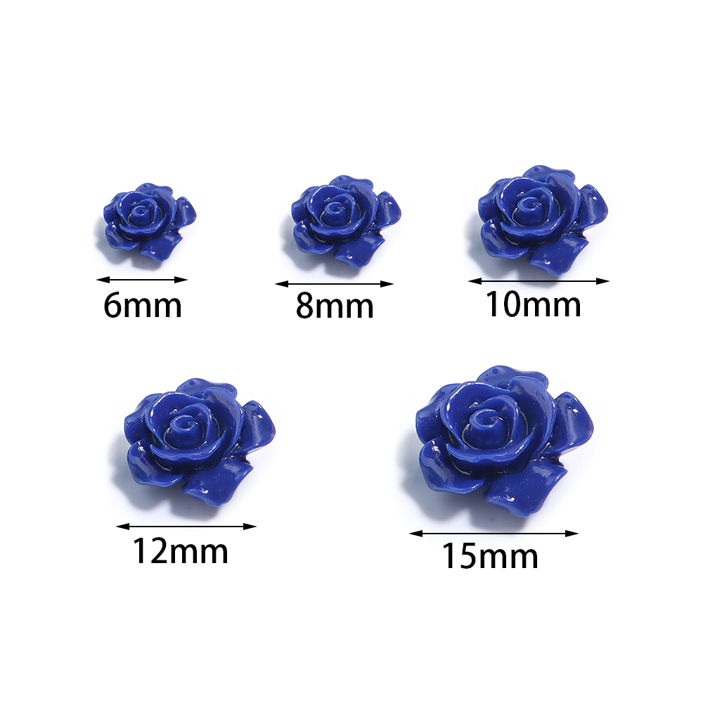 1 Strand 6 8 10 12 15mm Rose C - Resin Art Bracelet recensie en prijs