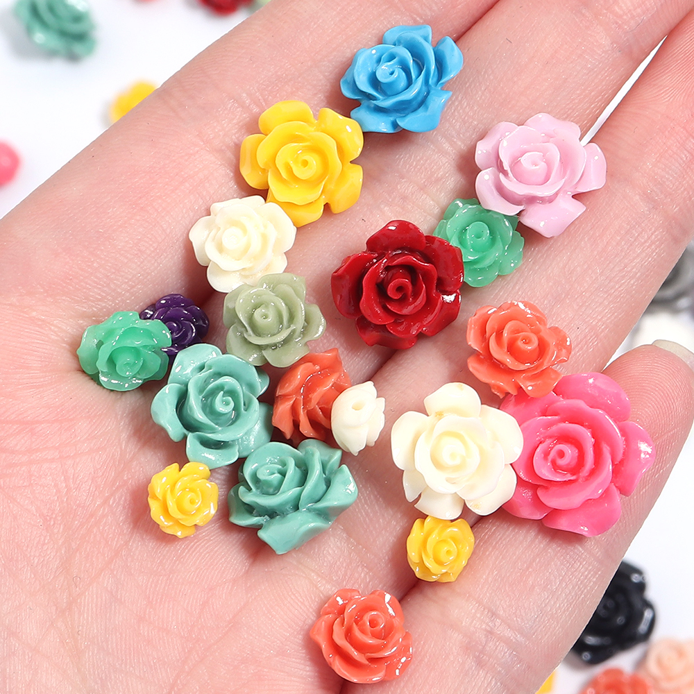 1 Strand 6 8 10 12 15mm Rose C - Resin Art Bracelet recensie en prijs