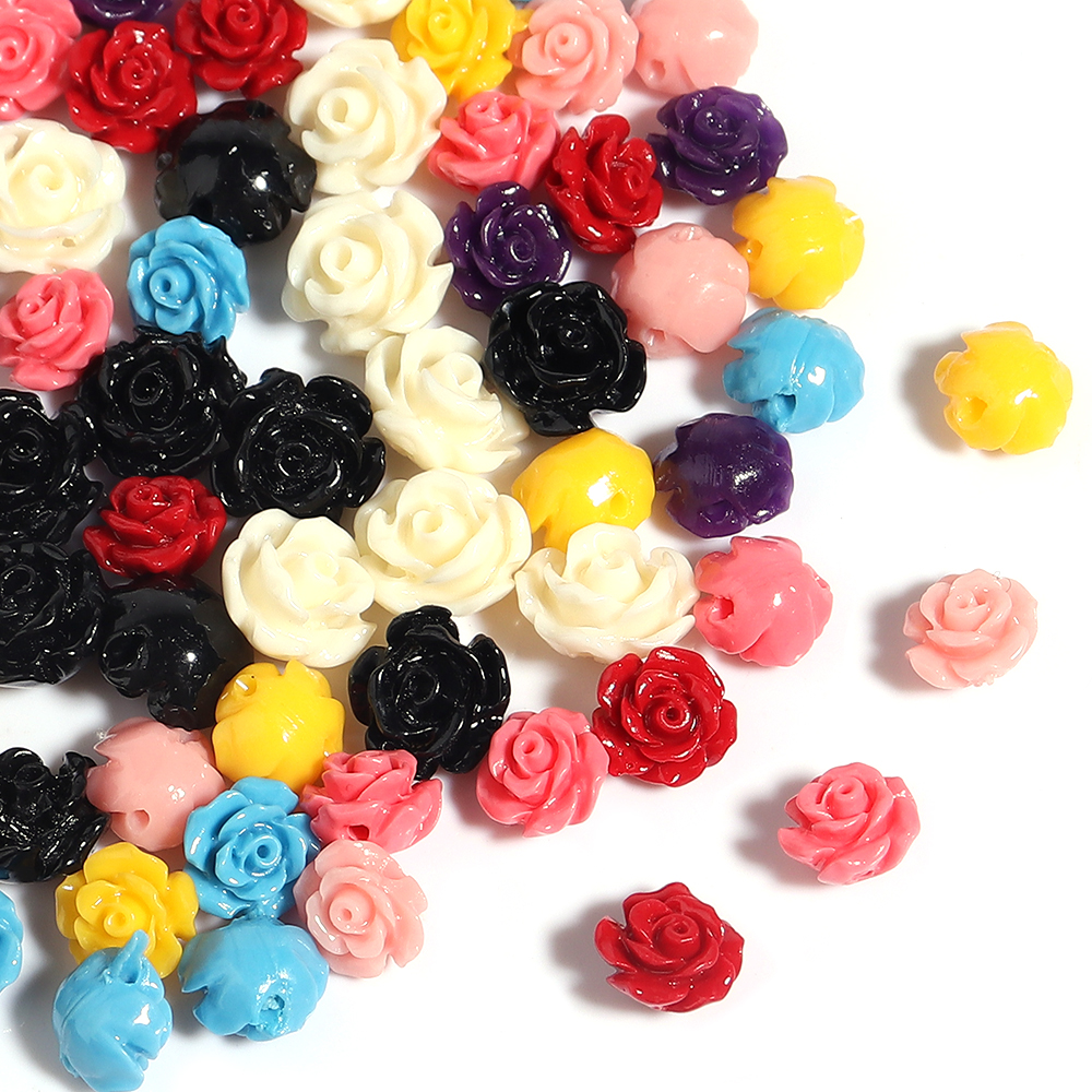 1 Strand 6 8 10 12 15mm Rose C - Resin Art Bracelet recensie en prijs