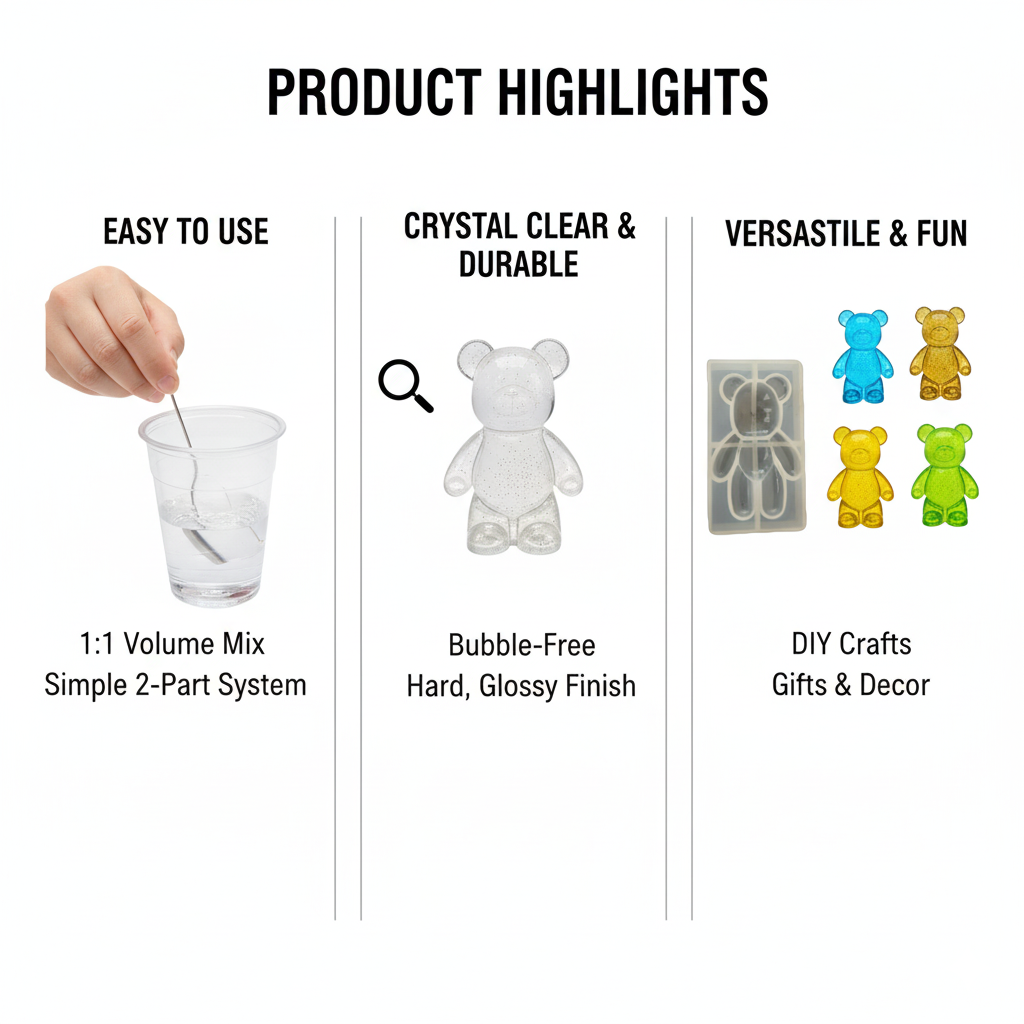 DIY Crystal Epoxy Resin Kit wi - Resin Art Equipment recensie en prijs