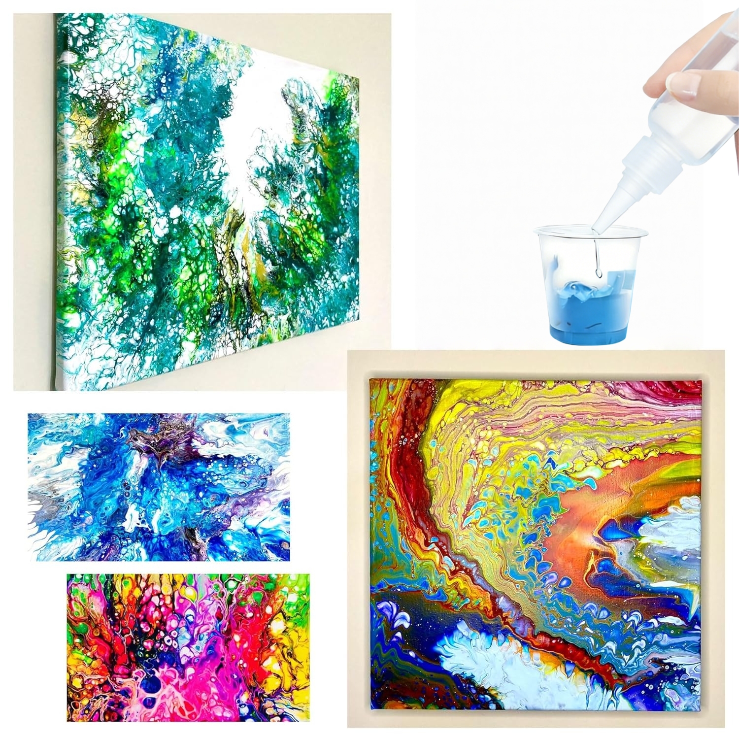 3.3oz/6.76oz silicone Pouring  - Resin Art Pouring recensie en prijs